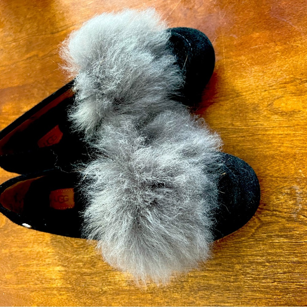 Black Kaley Wisp suede shoes